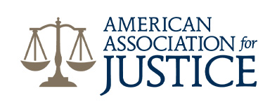 the American association for justice logo